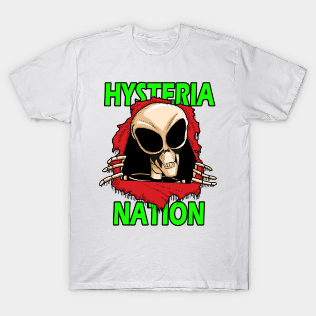 Hysteria 51 - Hysteria Nation T-Shirt-TOZ